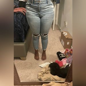 American Eagle Distressed Jeggings